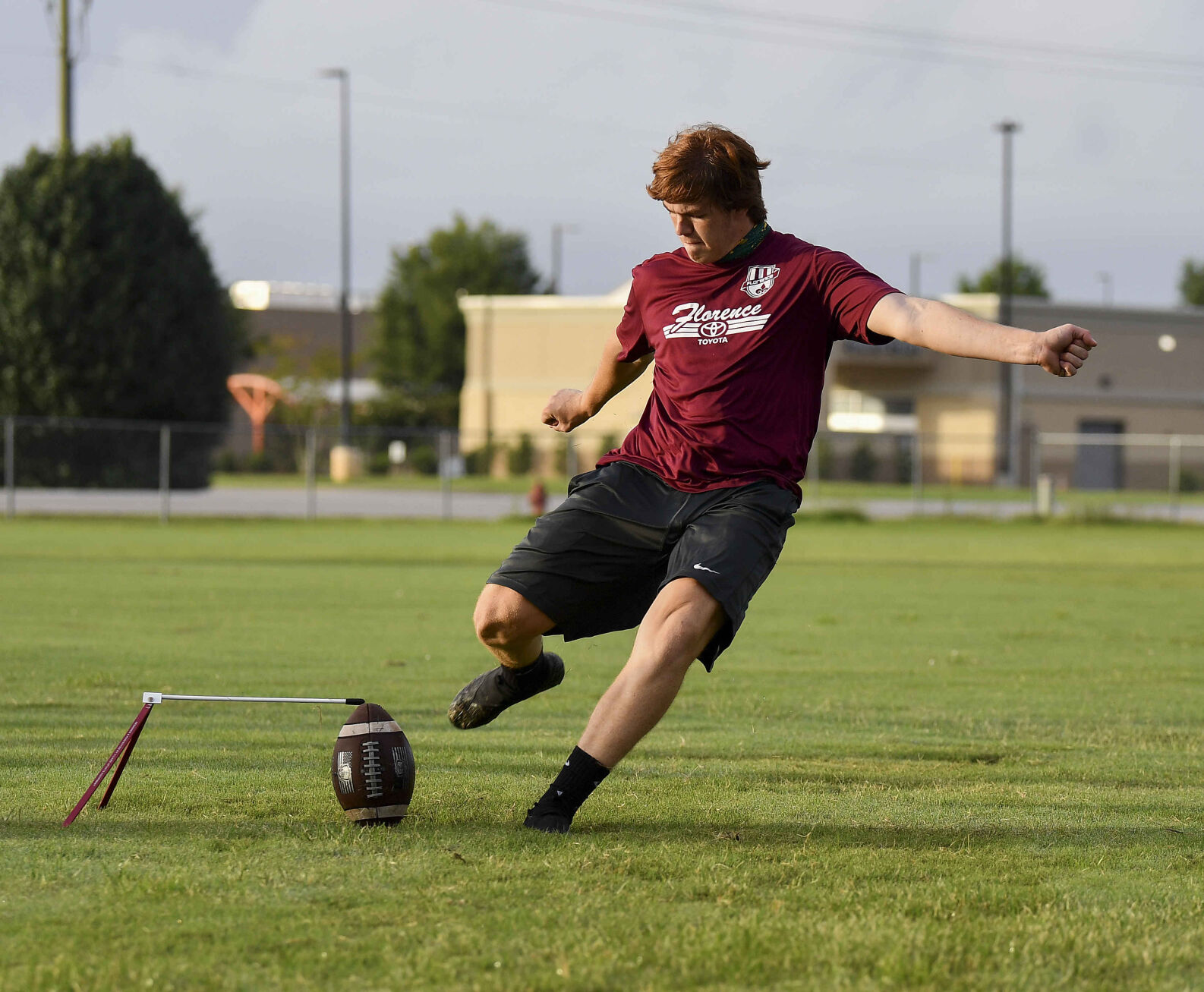 West Florence High School football practice